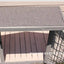 Outdoor dog house  large dog medium courtyard solid wood outdoor  sun protection rain protection villa Tongshen