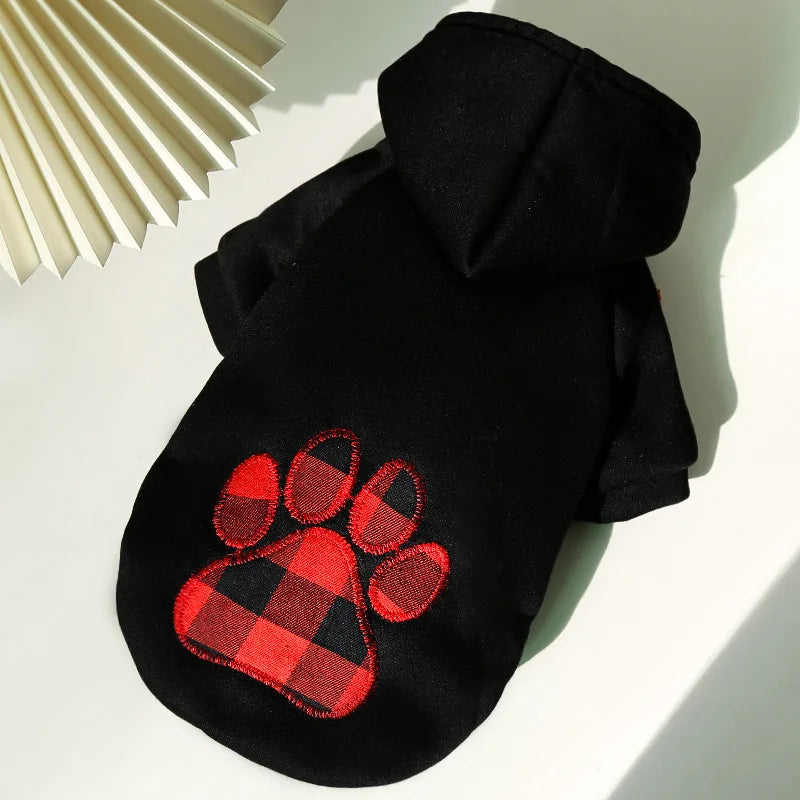 Warm Cotton Pet Dog Clothes Letter Dog Hoodie Design Cool Dog Pullover For Puppy Small Medium Dogs Chihuahua Coats