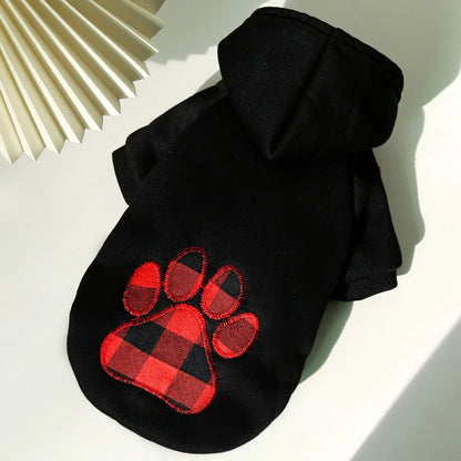 Warm Cotton Pet Dog Clothes Letter Dog Hoodie Design Cool Dog Pullover For Puppy Small Medium Dogs Chihuahua Coats