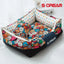 Kennel cat litter can be dismantled and washed in winter, golden retriever teddy large dog and dog mat, four-season universal