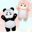 Genuine Mofusand Shark Cat Cute Panda Bunny Plush Toy Cartoon Pillow Hug Pillow Room Decoration Birthday Present Kawaii Gift