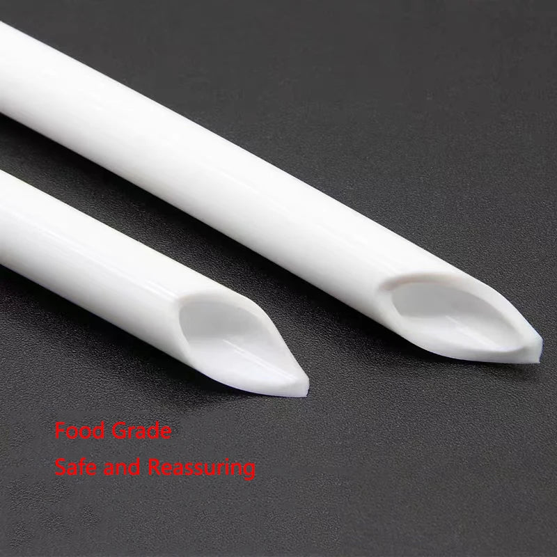 1m/3m/5m/10m/20m Aquarium Oxygen Pump Hose Air Bubble Stone Aquarium Fish Tank Pond Pump Tube 4*6mm Food Grade Material Tubes