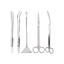 Stainless Steel Aquarium Tank Tools Kit Fish Tanks Aquatic Plants Grass Scissor Tweezers Shovel Kit Aquarium Maintenance Tools