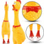 Funny Screaming Chicken Pet Dog Chew Toys Squeeze Sound Molar Chew Toys for Small Medium Large Dogs Chicken Pet Dog Toy Puppy