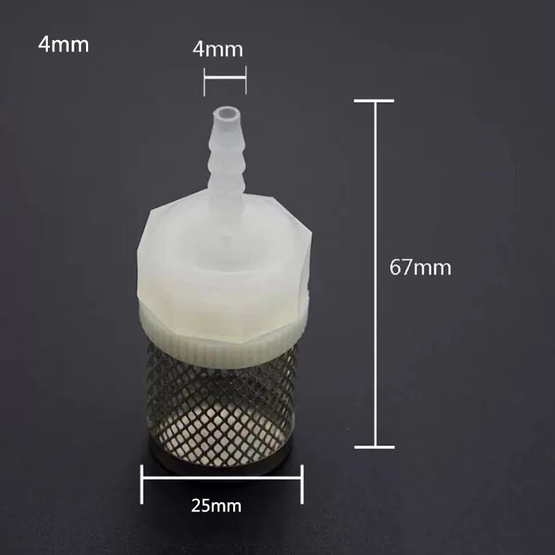 Stainless Steel Aquarium Filter Inlet Sleeve Mesh Shrimp Nets Special Shrimp Cylinder Filter Inflow Inlet Protect cessories New