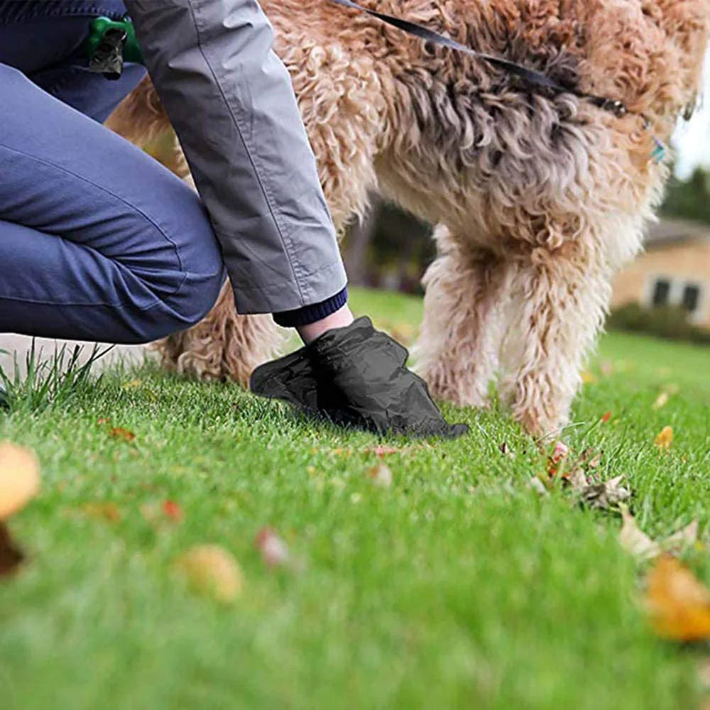 10 Roll Pet Dog Poop Bags Dispenser Collector Garbage Bag Puppy Dog Poop Scooper Bags for Dogs Cat Outdoor Cleaning Pet Supplies