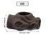 UXCELL Aquarium Hideaway Rock Cave Decoration Parts Resin Fish Shrimps Shelter Pottery House Canister Fish Tank Accessories