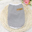 Classic Stripe Pet Cat Clothes for Cats Summer Dog Cat Vest Shirt katten kleding Kedi Suit Goods For Pets Cats Costume Clothing