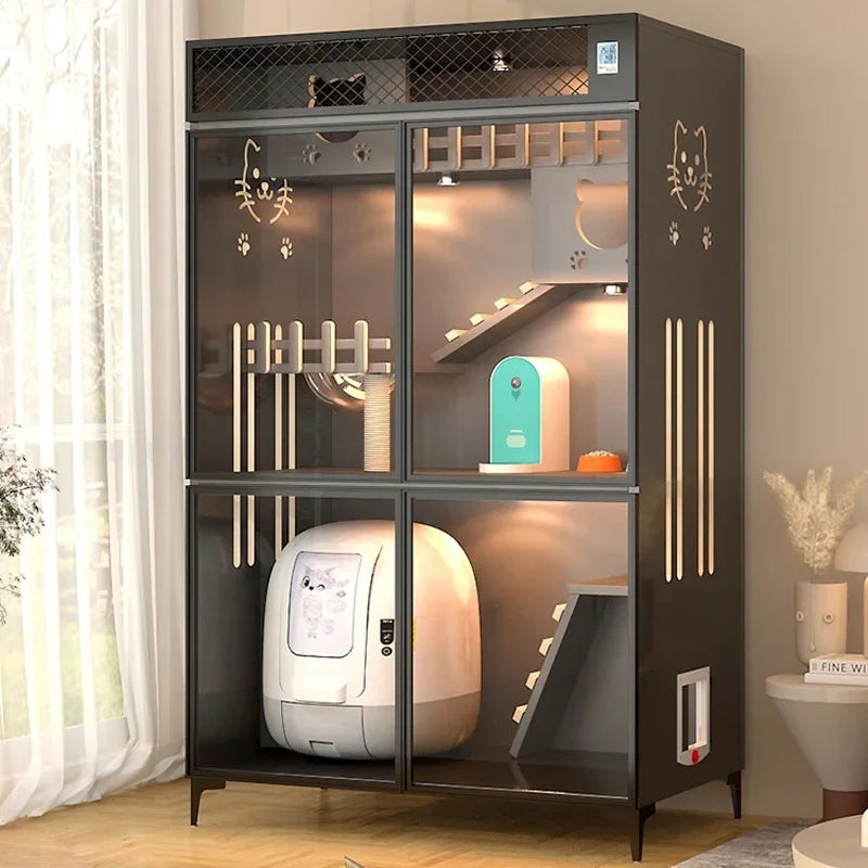 hot seller factory price wood luxury cat villa cat cage