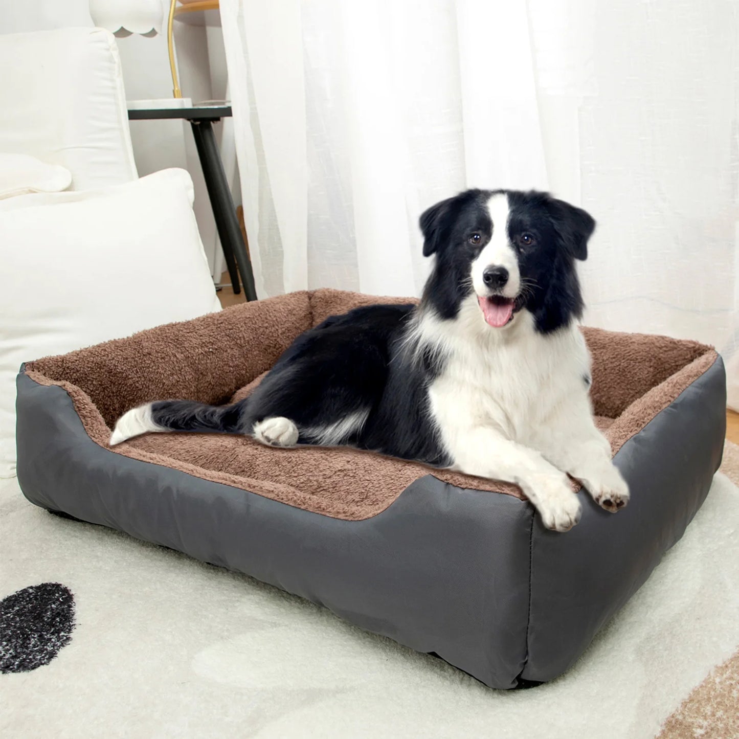 Dog Mat Sofa Bed Pets Products Small Dogs Baskets Basket Pet Beds Blanket Medium Bedding Puppy Accessories Big Large Fluffy