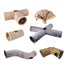 Collapsible Cat Winter Suede Tunnel for Puppy Rabbit Kitten Play Chase Hide Tunnel,Interactive Bedding Toy in 2 ways,3 ways, Cro