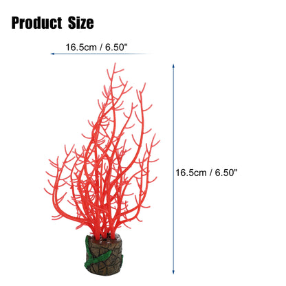 UXCELL Silicone Luminous Plants Glowing Simulation Coral Aquarium Artificial Fluorescence Deco Ornament Fish Tank Accessories