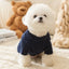 Winter Dog Sweater Pet Dog Clothes for Small Dogs Solid Letter Knitted Coat Puppy Costume Chihuahua French Bulldog Cat Sweaters