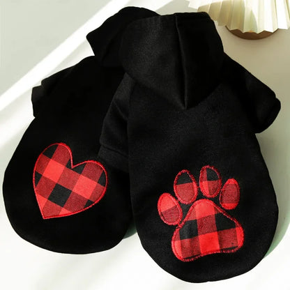 Warm Cotton Pet Dog Clothes Letter Dog Hoodie Design Cool Dog Pullover For Puppy Small Medium Dogs Chihuahua Coats