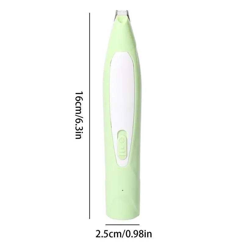 Paw Trimmer For Dogs Dog Paw Pad Trimmer With Led Auxiliary Lighting Noise-Free Led Auxiliary Lighting Paw Pad Trimmer For Cats