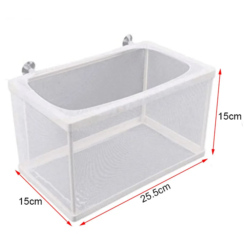 Plastic Aquarium Fish Breeding Isolation Box Fish Tank Aquarium Breeder Hatching Incubator Fish Tanks Isolator Accessories New
