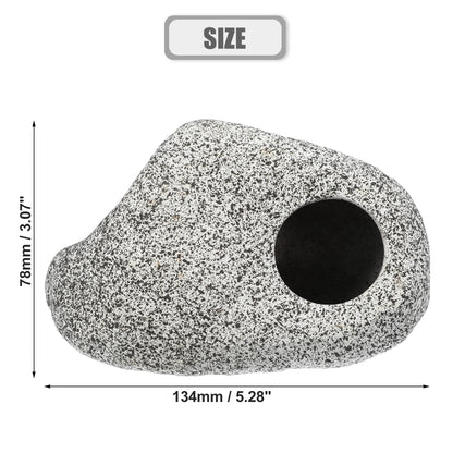 UXCELL Fish Tank Hideaway Rock Cave Ceramic Aquarium Decoration Fish Shrimps Shelter Pet Pottery House Canister Accessories
