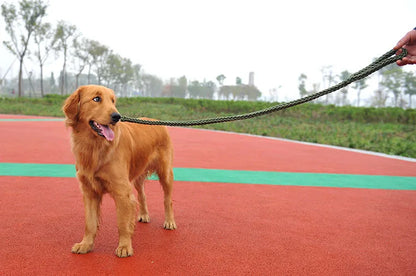 130cm Strong Nylon Dog Leash, Durable Braid Lead Rope for Small Medium Large Dogs Training Walking Pet Accessories