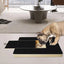 Dog Nail Scratch Board Adjustable Wooden Scratching Board with Built-in Treat Box Dog Nail File Board Self Scratcher Toy