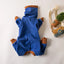 Whippet Greyhound Clothes Dog Winter Warm Pajamas Onesie Turtleneck Jumpsuit Four-Leg Rompers Long Sleeve for Medium Large Dogs