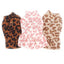 Leopard Dog Sweater Dress Fleece Puppy Dresses for Small Dogs Girl Cat Skirt Apparel Winter Warm Dog Clothes