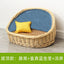 Bold rattan kennel universal in all seasons, winter warm   dog house