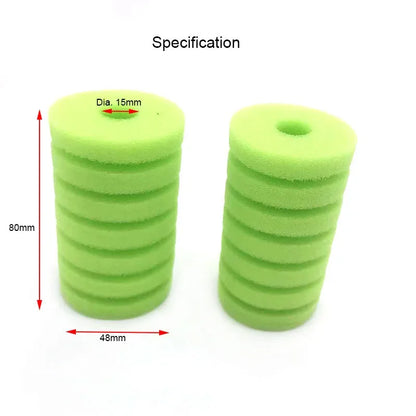 2/4pcs Aquarium Foam Filter Sponge For Filter Fish Tank Air Pump Biochemical Replacement Fish Aquatic Spong Aquarium Accessories