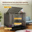 Dog cage Household Indoor with toilet Large Medium Small Dog Teddy Corgi Bichon Shiba Golden Retriever Large cage Kennel