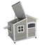 Dog House Outdoor Large Dog Kennel Wooden VillaHouse Cat Nest Rainproof Waterproof Sunscreen Outdoor Pet Cage