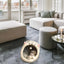 Cat Bed Warm Pet House Kitten Cave Cushion Cat House Round Cat Cushion Cat House 2 In 1 Warm Cats Basket Pet Sleep Bag