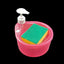 Kitchen Integrated Dishwashing Liquid Dish Towel Storage Press Box Soap Box Dishwashing Pot Soap Dispenser Storage Neat
