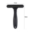 Dog Rake Deshedding Dematting Brush Comb Undercoat Rake for Dogs Cats Short Long Hair Pet Brushes Shedding with Double Row Pins