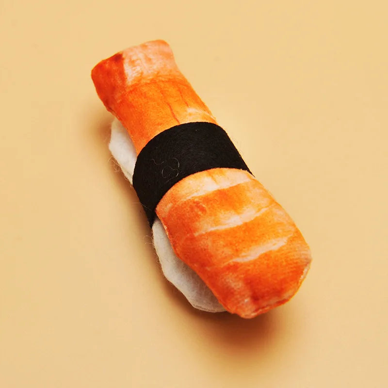Simulation Catnip Sushi Shape Cat Toy