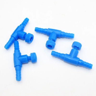 5pcs/lot 4mm 2/3 ways Aquarium Air Control Valve Aquarium Fish Tank Air Pump Connector Control Valve Air Pipe Tubes For Aquarium