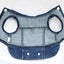 Dark Washed Dog Denim Jacket for Small Medium Dogs, Puppy Sleeveless Jeans Coat with D Ring Chihuahua Yorkie Clothes Pet Apparel