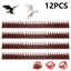 12Pcs Fence Wall Spikes Bird Deterrent Spikes Plastic Anti Climb Cat Animal Repellent For Garden Fences Birds Pigeons Spikes