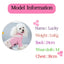 2023 Princess Dog Colorful Stripe Soft Suit Puppy Jumpsuit Spring Doggie Casual Pants Small Medium Pet Couple Four-Legged Coat