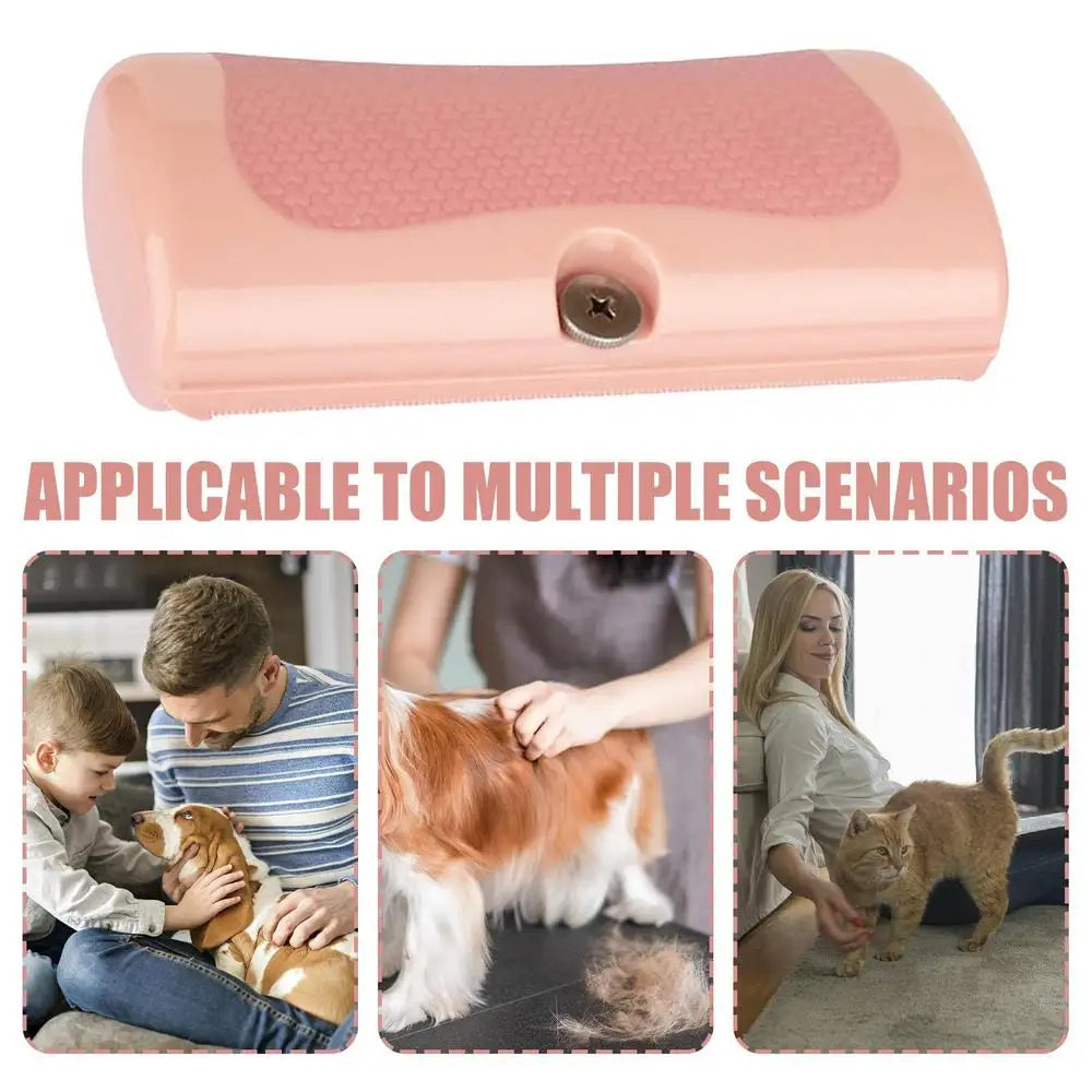 Professional Pet Deshedding Brush Ergonomic Pet Groom Brush Multifunctional Pet Groom Brush Deshedding Grooming Tool For Puppy
