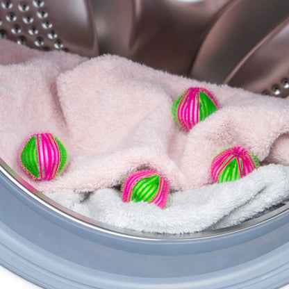 2/4pcs Pet Hair Remover Hair Catcher Reusable Clothes Filter Washing Machine Balls Clean Laundry Ball Washing Machine Accessory