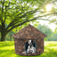 Cat House Dog Nest Waterproof Outdoor Winter Warm Pet Cave Insulated Outside Cat House Home Foldable and Washable Pet House