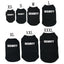 Dog Security Shirt Pet Puppy Guard Costume Cotton T-Shirt Summer Dog Clothes for Large Medium and Small Dogs German Shepherd