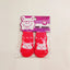 Outdoor Cartoon Shoes for Small Dogs 4pcs/Set Winter Cotton Knit Socks French Bulldog Foot Protector Anti-Slip Pet Accessories