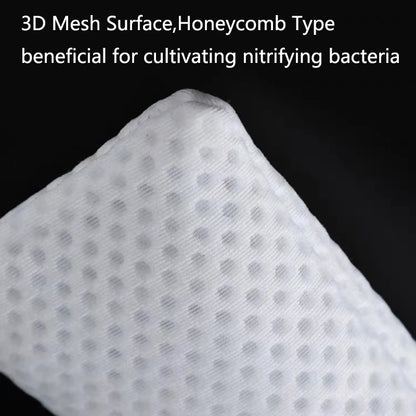 Anti Overflow Aquarium Filter Bag with Frame Washable Reusable Mesh Foam Carpet Sock Bag for Fish Marine Filtration System Hot