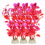 UXCELL 3/4/5/6/8/9 Pcs Artificial Aquarium Plants Grass Water Weeds Ornament Fish Tank Plant Flower Grass Decor Accessories