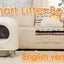 Tonepie 65L Automatic Smart Cat Litter Box Self Cleaning Fully Enclosed Cat Litter Box Pet Toilet Litter Tray English versions