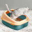 Large Cat Pan Cat Litter Pan Cat Litter Pan Cat Litter Container For Poop Large Cat Pan Litter Container With Scoop High Sided