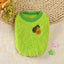 Guinea Pig Clothes Small Animal Rabbit Cat Warm Vest Cozy T-Shirt for Guinea Pig Ferret Bunny Kitten Chihuahua and Small Animals