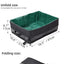 Cat Litter Box Dog Toilet Tray Portable Outdoor Waterproof Reusable Travel Oxford Litter Pan for Outdoor Travel Cat Supplies