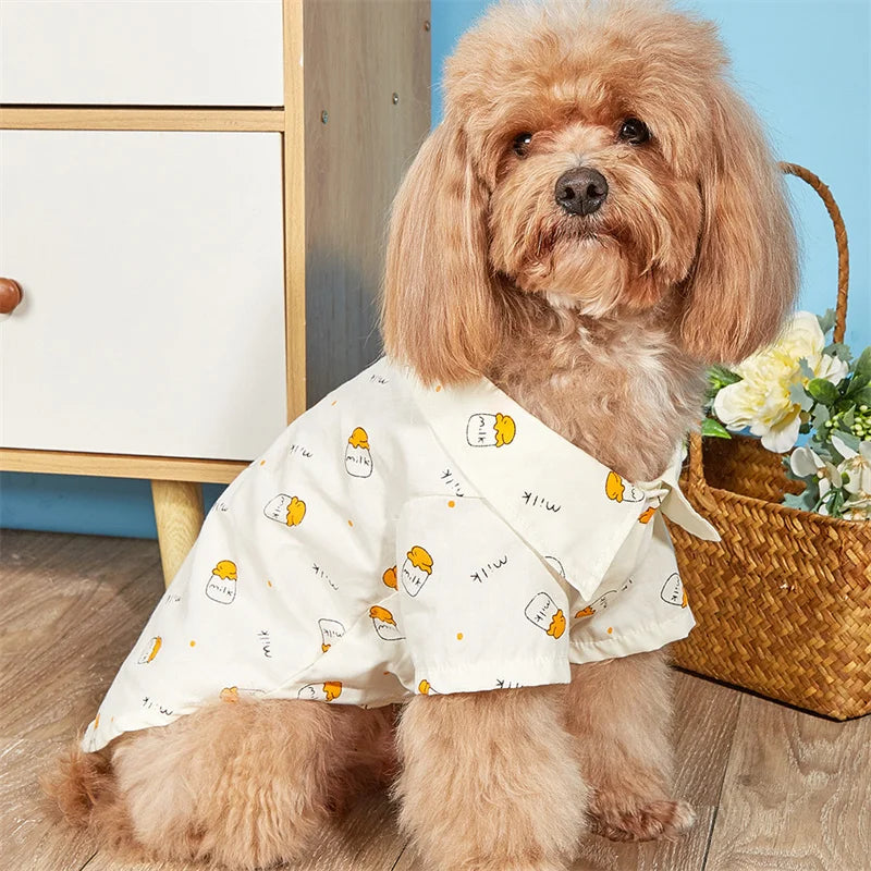 Fashion Puppy Dog T Shirt Vest Summer Pet Clothes for Small Dogs Chihuahua Schnauzer Pinscher Shirts mascotas Apparels Clothing