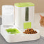 Cat Automatic Feeders Large Capacity Pet Feeding Dog Food Dispenser Reusable Kitten Puppy Water Dispenser for Home Cage